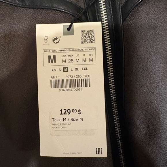 NWT Zara Jacket - Picture 4 of 7